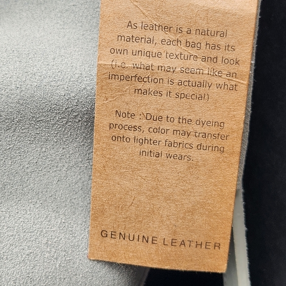 Margot bucket bag women's pastel blue suede Kaye tote shoulder hobo new $158 - Picture 6 of 13